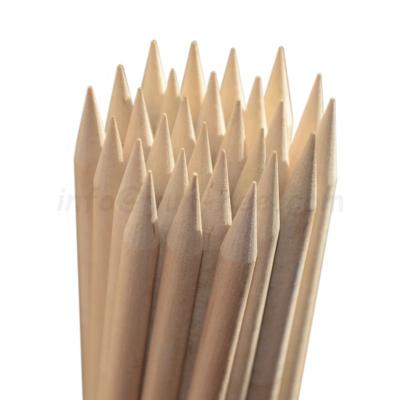 China Easily cleaned automatic feeding machines use TOP high quality birch wood skewer for sale