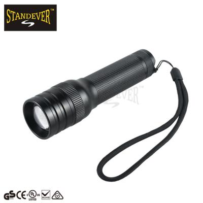 China Industrial 3W Focus Flashlight Aluminum Led Torch for sale