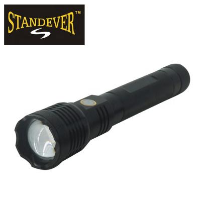 China 50W 4000LM High Power Industrial Magnetic Aluminum Flashlight Rechargeable Led Torch for sale