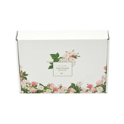 China Recycled Colored Cheap Materials Printing Paper Corrugated Cardboard Packing Box for sale