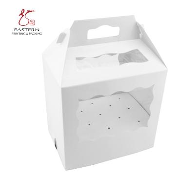 China Recyclable Custom Cheap Cake Pop Packaging Rack Box for sale