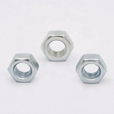 China Heavy Industry Galvanized Carbon Steel DIN 934 Hex Nut for sale