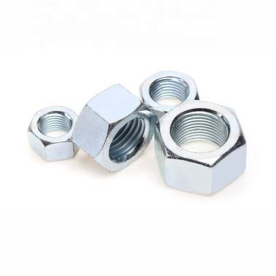 China DIN 934 Heavy Industry Carbon Steel Galvanized Hex Nut for sale