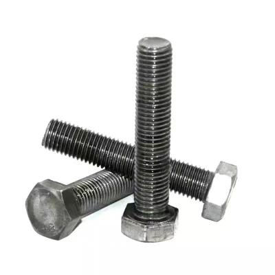 China Factory Direct Sales 4.8 Construction Grade Galvanized External Hexagon Bolts Hexagon Screws GB30 Extended National Standard Screw M6-M14 for sale