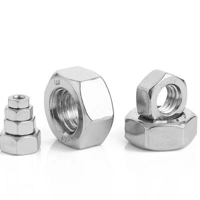 China Building Promotion 316 Stainless Steel External Hexagon Bolt Nut 304 DIN934 M4M6M8M10 for sale