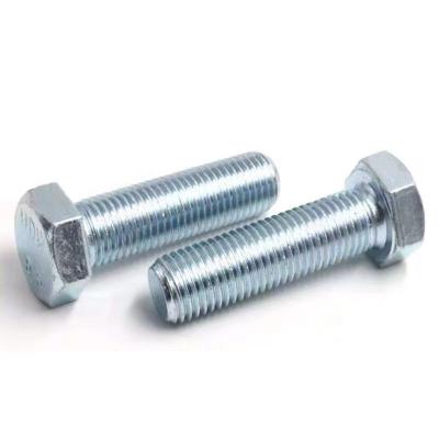 China Galvanized Nut And Bolt Head Bolt Hot Dip Construction Manufacturing Machine Bolt for sale