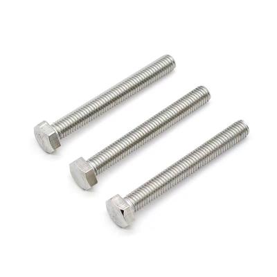 China Wholesale High Strength Construction Spot Bolts Carbon Steel Blackened 8.8 Grade 10.9 Grade Hexagon Bolt External Screws for sale