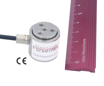 China Miniature Flange-to-Flange Compression Load Cell 2kg 5kg 10kg 20kg 50kg 100kg 200kg for sale