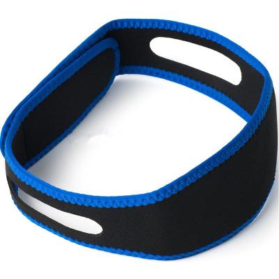 China Hot Selling OEM Neoprene Chinstrap Anti Snoring Chin Strap Sleep Well Anti Snoring For Men And Women for sale