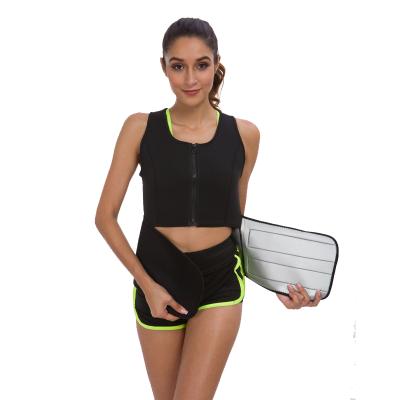 China Antibacterial Neoprene Shapewear Body Shaper Slimming Vest Suit For Weight Loss Sports Private Label Fitness Wear Waist Trainer Corset for sale