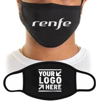 China Free sample logo sublimation party large size face cloth custom designer printing polyester cotton adult kids ski Maskes for sale