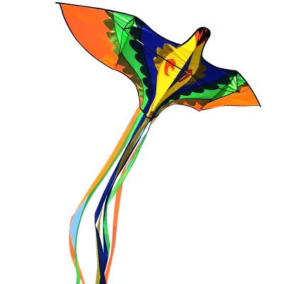 China Entertainment/Scary Bird Customized High Quality Easy Flying Polyester 3D Bird Kite With Long Tails for sale