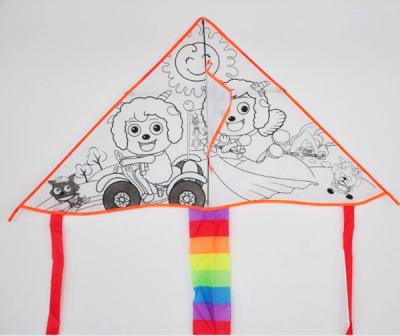 China Entertainment Wholesale Hot Selling Outdoor Sport Easy Flying Delta DIY Kids Children Kites for sale