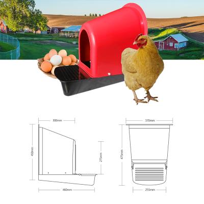 China Modern Poultry Field Design Poultry Farm House Chicken Laying Plastic Nest Egg Laying Box For Sale On Discount Europe Style for sale