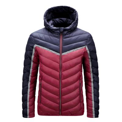 China 2022 Regular Mens Winter Light Cotton Down Jacket Hooded Breathable Outdoor Coat Super Warm Clothing Thick Down PufferJacket Male for sale