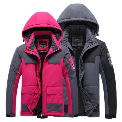 China Large Size Mountaineering Jacket Men's Outdoor Thick Anorak Large Size Regular Clothing Unisex Waterproof Coat for sale