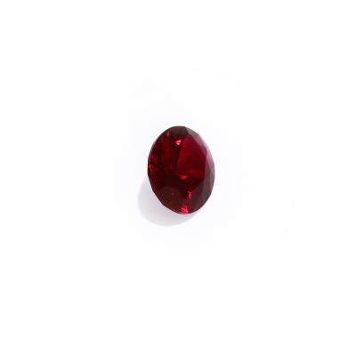 China Wholesale Color Change Zuanhui Gems Round Cut Ruby Red Corundum Stone With Synthetic Wholesale Price 3.0Mm Rough 46# Jewelry for sale