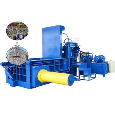 China Factory Eliminate Metal Scrap Hopper Type Aluminum Cans Press for sale