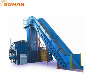 China Wheat Straw Bale PackagingBaler For Waste Paper And Carton Compression Packing Machine for sale