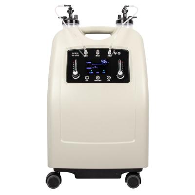 China Dual Flows Medical Hospital 10litre dual flows portable oxygen generator concentrator 10l oxygen-concentrator machine price for sale for sale