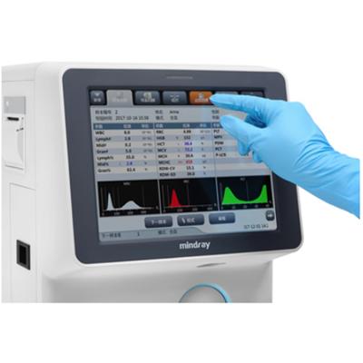 China 3-part veterinary automatic hematology analyzer hot sales semi automated veterinary chemistry hematology analyzer 52X41X63 cm for sale