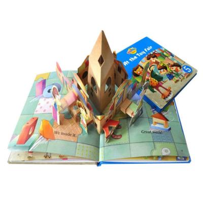 China Best Paper And Ink Eco - Friendly Children 3d Board Books Printing , Printing Kids Pocket Book for sale