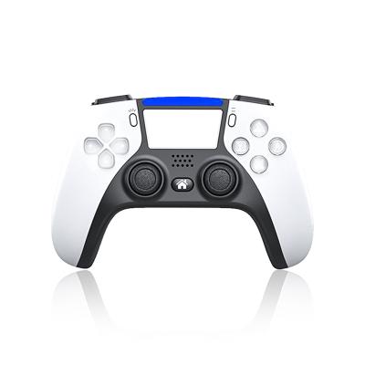 China Motion sensing ps5 style controller Wireless Joystick Controller with back bottom for inalambrico PS4 game station 4 for sale