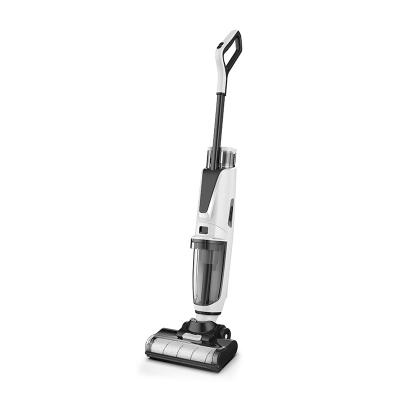 China Dust Clean 2021 Eco-friendly Electric Cordless Rechargeable Cordless Vacuum Floor Sweeper Wet And Dry Floor Mode Self Cleaning for sale