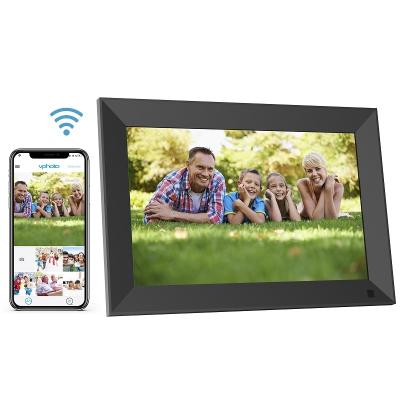 China Share PICS Videos Somy Digital Photo Frame 512+16G 1024*600 TN Screen Biu Frame APP LCD Display Digital Photo Frame for sale