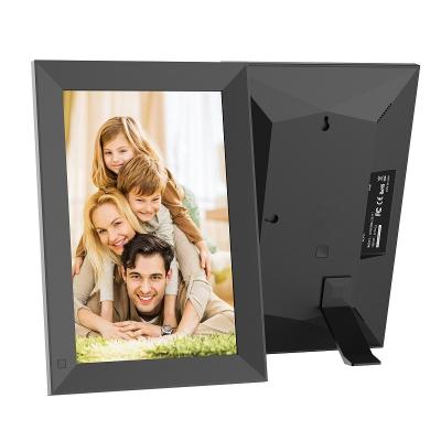 China Share Pics Videos Somy 8 Inch 1024*768 Digital Photo Frame OEM Factory Directly Sell Delivery Black Color Picture Photo Frame for sale