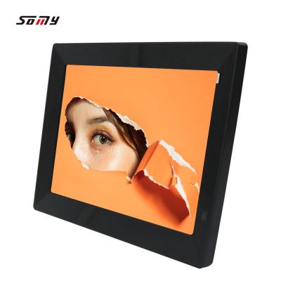 China Share Pics Videos Somy New Arrival 10Inch 1+16G 1280*800 IPS Wifi Touch Screen Add Photos/Videos Via APP Digital Photo Frame for sale