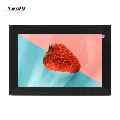 China Share Pics Videos Somy Digital Display 10.1 Inch Photo Advertising Cloud Game Digital Video Picture Frames for sale