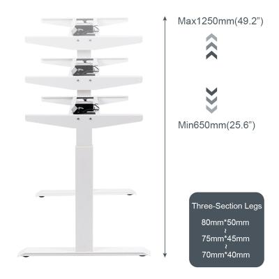 China Dual Motor Height Adjustable (Height) Desk for sale