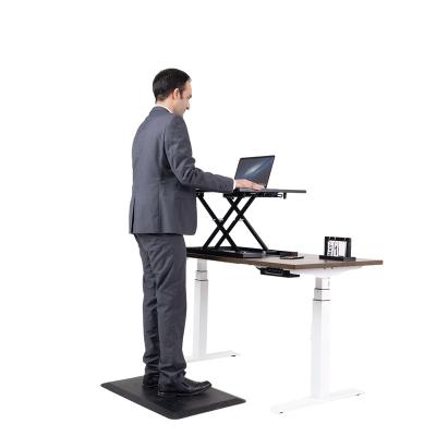 China Height Adjustable Ergonomic Pneumatic Adjustable Laptop Folding Personal Computer Desk (Height) for sale