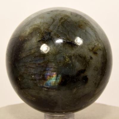 China Attractive AB Grade 25 Mm Natural Gemstone Labradorite Globe Ball Spheres Or Various Size for sale