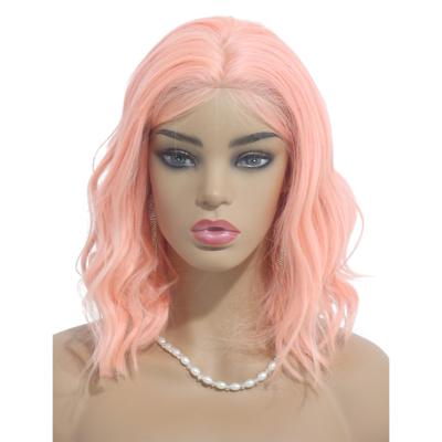 China Factory Seller 180% Density 13x4 Body Wave Lace Up Virgin Human Hair Colored Bob Wig Front Cuticle Aligned Body Wave Hair for sale