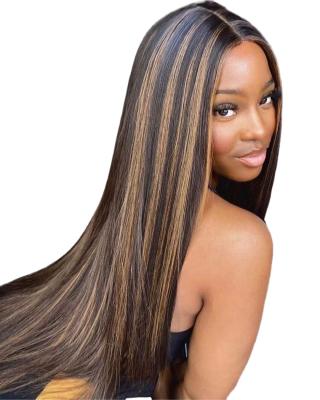 China High Quality Unprocessed Brazilian Hair Vendors 13x1x4 T Part Lace Wigs 150% Density Straight Hair Silky Straight Wigs for sale