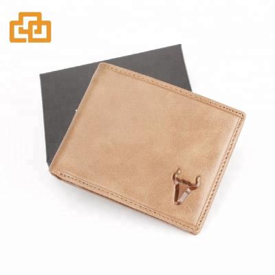 China RFID RFID Blocking Slim Wallet Mens Leather Wallet Travel Wallet With Zipper Pocket for sale