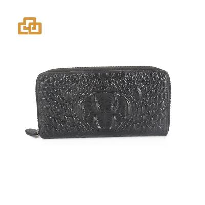 China RFID Quality Luxury Crocodile Genuine Leather For Men Leather Clutch Bag for sale