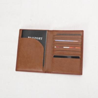 China 2019 new style super tasteful style passport card holder rfid credit card leather passport holder for sale