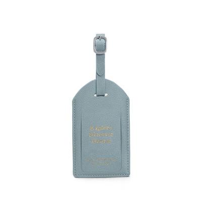 China Delicate Leather Luggage Wedding Gift PU Wedding Favor Customized Luggage Tags for sale