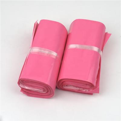 China Pink Eco-Friendly Self Adhesive Mailing Envelope Bag Plastic Poly Mailer Bags for sale