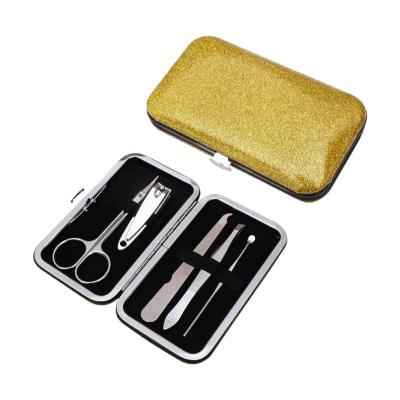 China Best Quality 5 Pcs Popular Nail Clipper Set Beauty Tool Manicure Set With Wholesale Price for sale