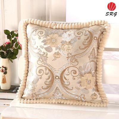 China Luxury Retro Anti-static European Style Cushion Cover Pillow Case for sale