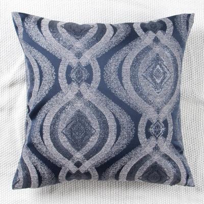 China Hotel Anti-Decubitus Luxury Modern Home Office Jacquard Checkout Tile Decor Pillow Lumbar Cushion for sale