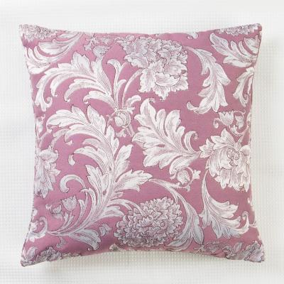 China Elegant Floral Decorative Jacquard European Style Anti-Decubitus Cushion Covers For Sofa Throw Pillow Cases/ for sale