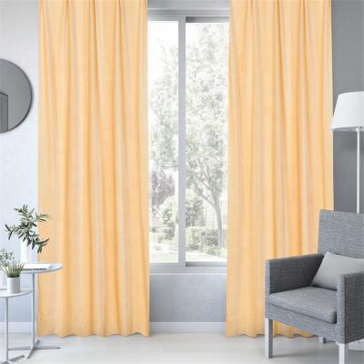 China Wholesale CLASSIC European simple style curtains bedroom textured living room for sale