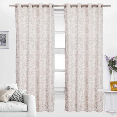 China 2020 Newest Design 100%cotton Blackout Curtain For Living Room for sale