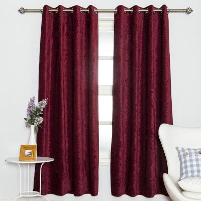 China Blackout Wholesale Customized Good Wash Stability Chenille Conference Room Curtain for sale