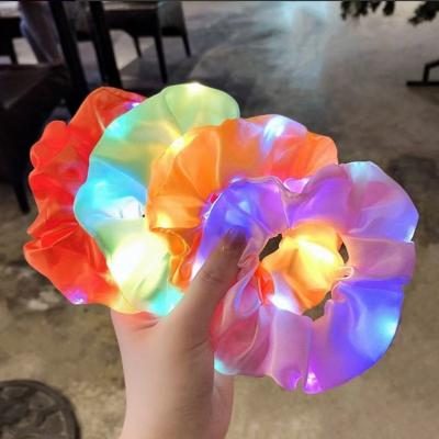 China 2021 Wholesales Luxury Led Light For Hair Scrunchies For Party for sale